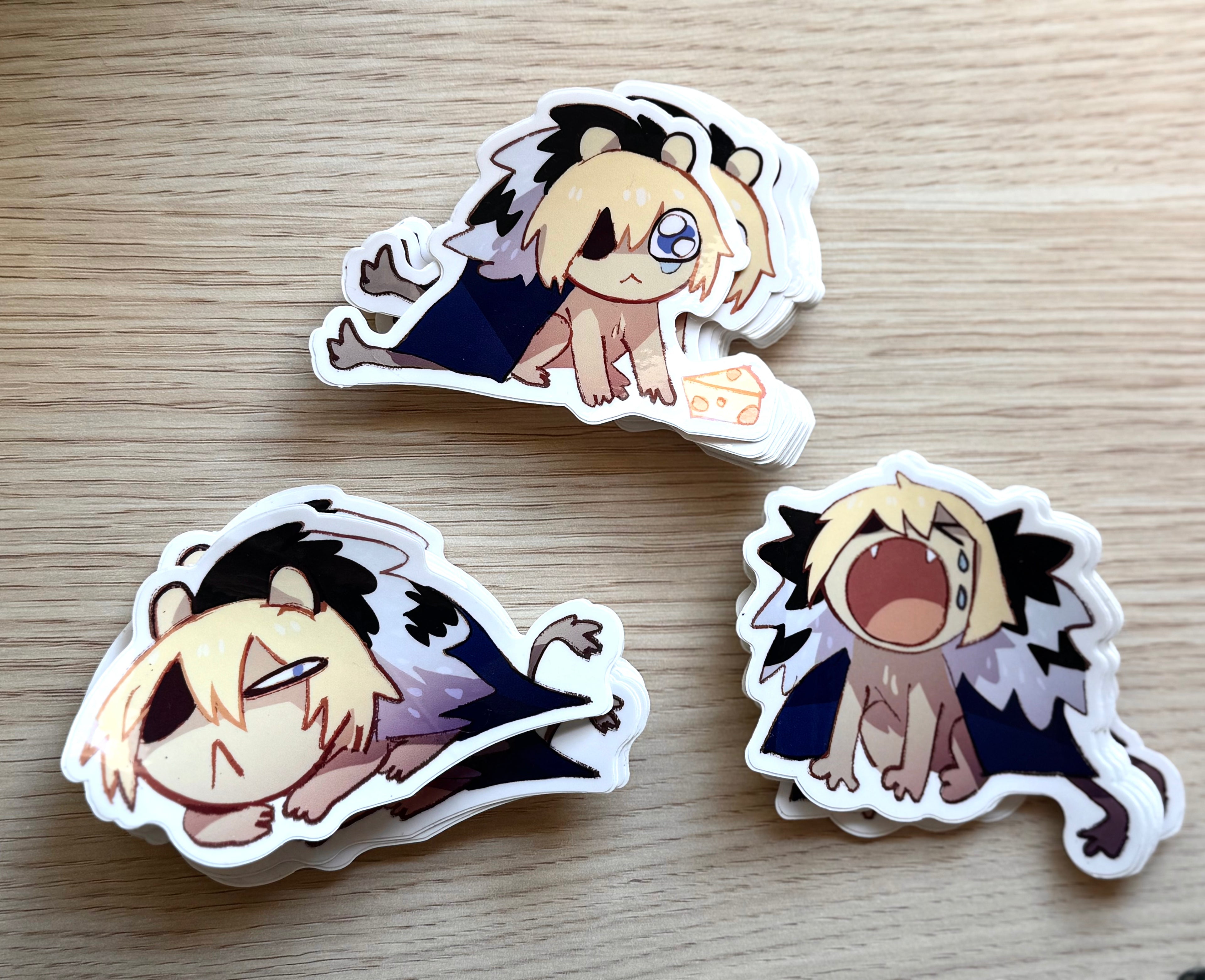 Cub Dimitri stickers
