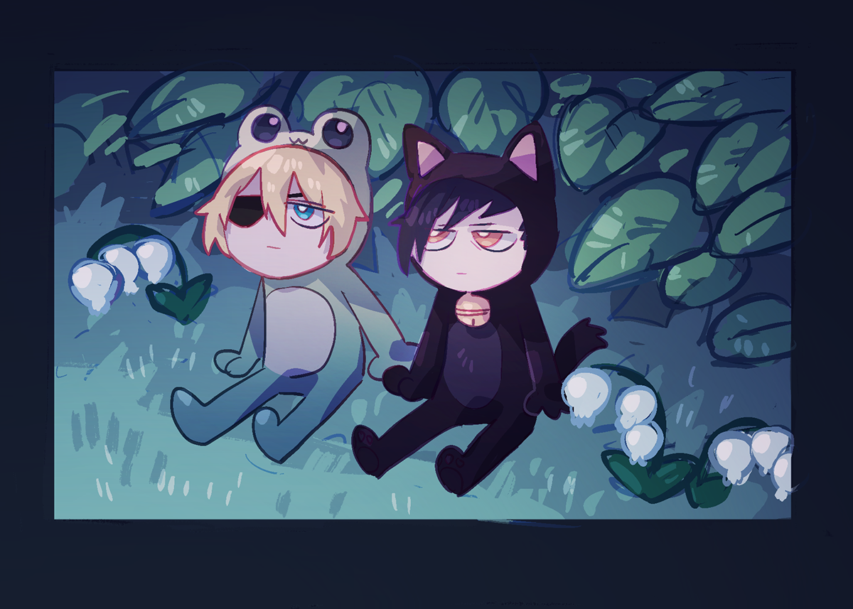 Dimitri and Felix Small Print