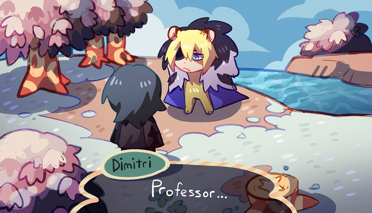 FE3H x ACNH Dimitri Small Print