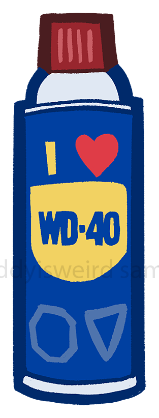 I <3 WD40