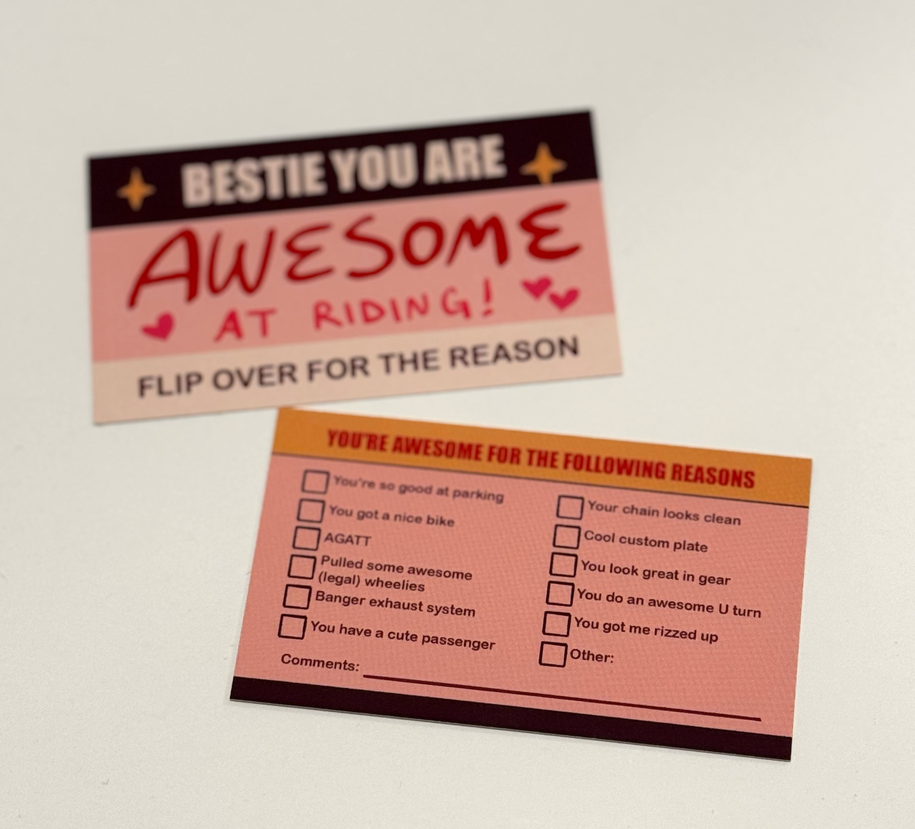 Bestie You're Awesome at Riding