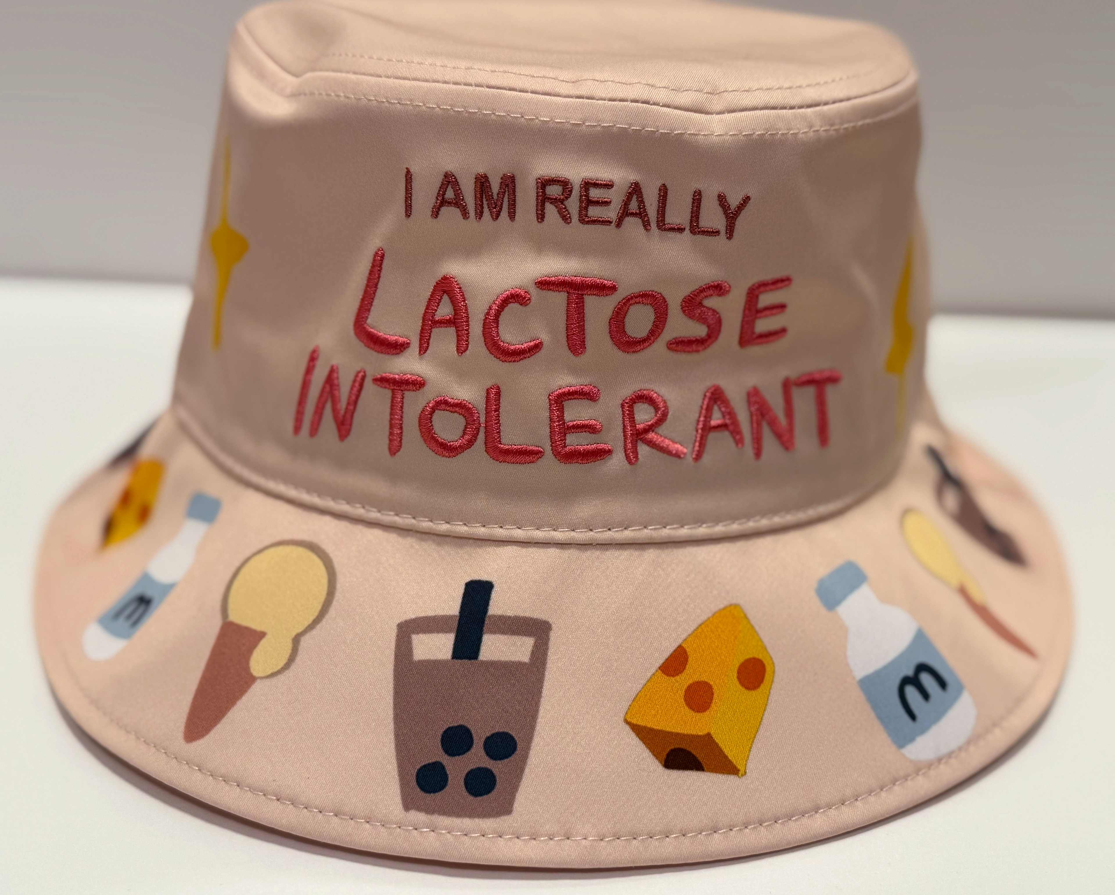 Lactose Intolerant Bucket hat